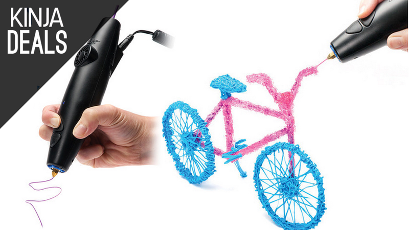 Illustration for article titled Today's Best Deals: 3D Printing Pen, Driving Gear, Thermapens, & More